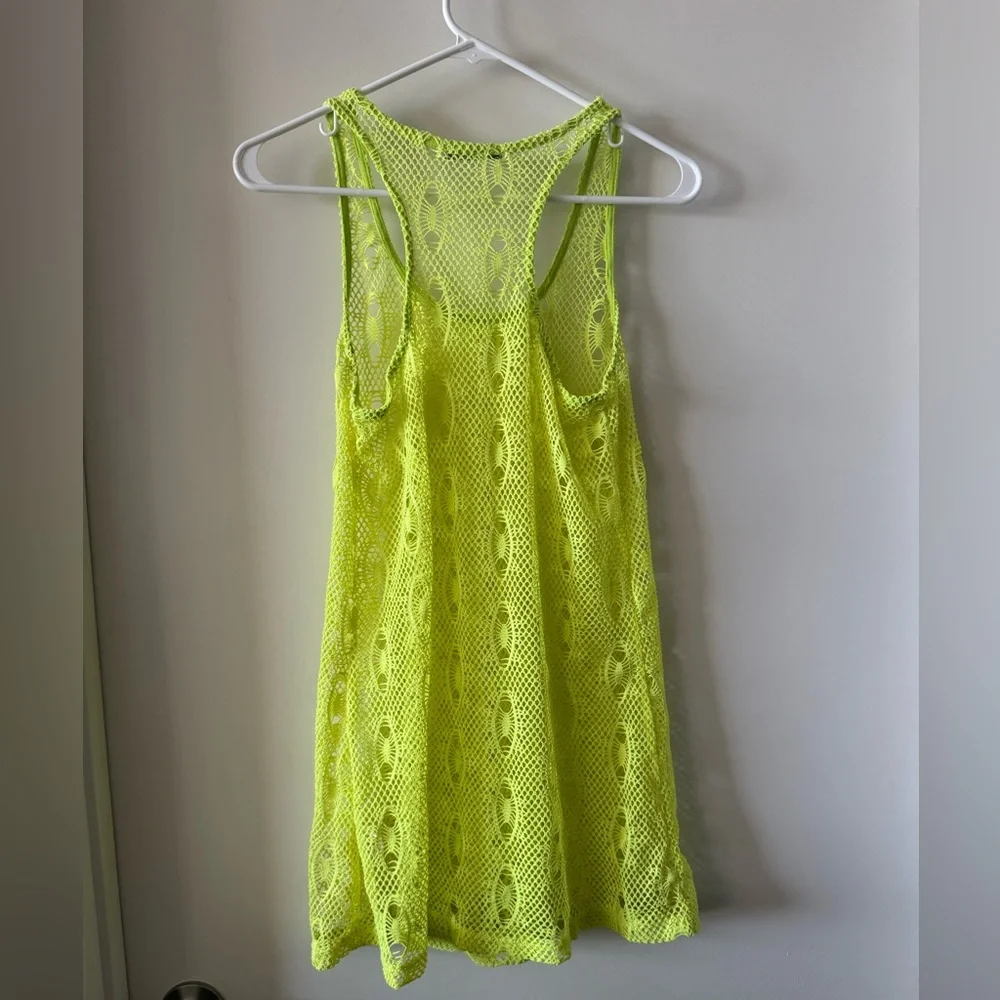 Banana Split Crochet Racerback Swim Coverup